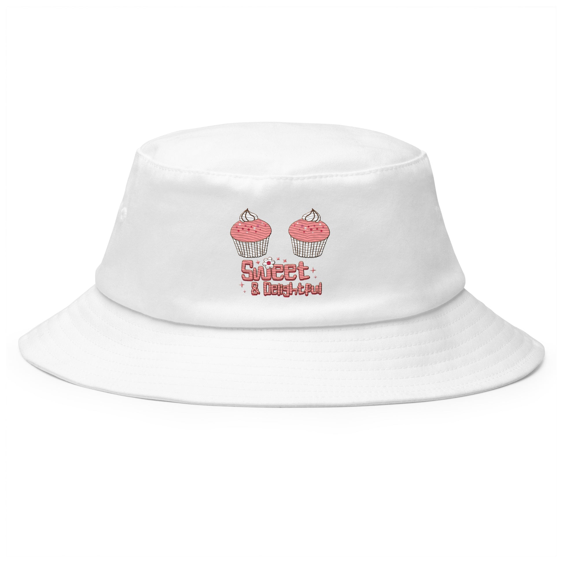 Sweet & Delightful Old School Bucket Hat