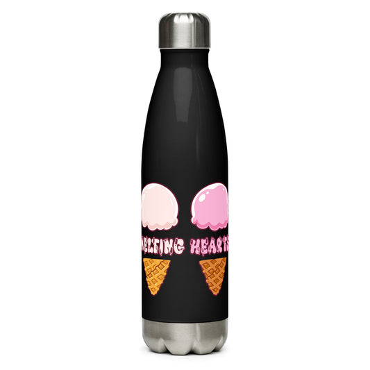 Melting Hearts Stainless steel water bottle