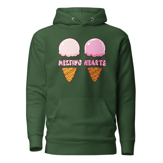 Melting Hearts Unisex Hoodie