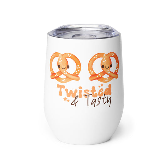 Twisted & Tasty Wine tumbler