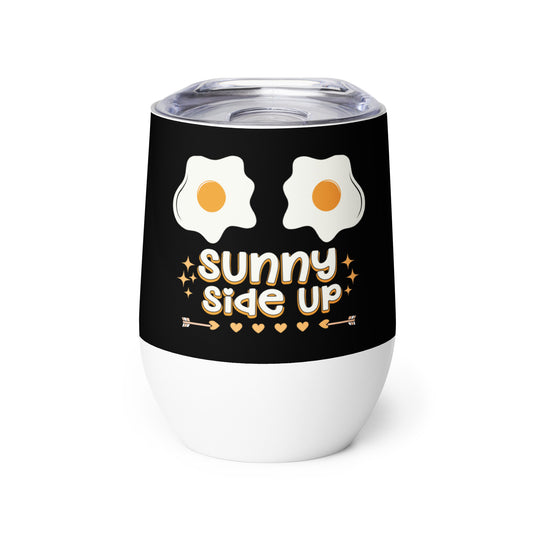 Sunny Side Up Wine tumbler